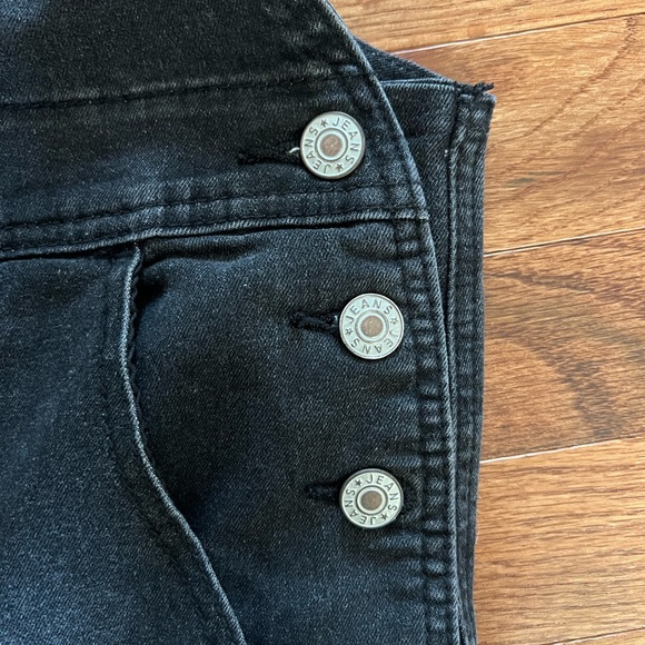 Blackwash Denim Overalls - Picture 11 of 11